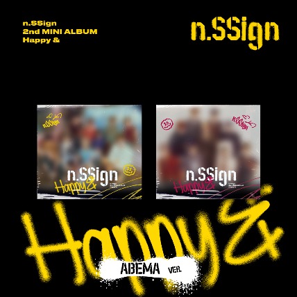 n.SSign(엔싸인) - 2nd MINI ALBUM &#039;Happy &amp;&#039; (ABEMA #2 ver.)